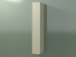 Armario de pared con 1 puerta (8BUAEDD01, 8BUAEDS01, Bone C39, L 24, P 36, H 144 cm)