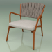 Modelo 3d Cadeira estofada 227 (metal enferrujado, cinto acolchoado cinza-areia) - preview