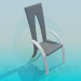 3D Modell Moderner Stuhl - Vorschau