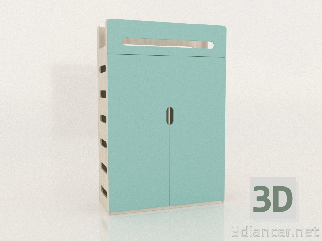 3D Modell Kleiderschrank geschlossen MOVE WA (WTMWA2) - Vorschau