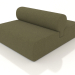 3D Modell Modulares Sofa aus Eiche (Abschnitt 2.2) - Vorschau