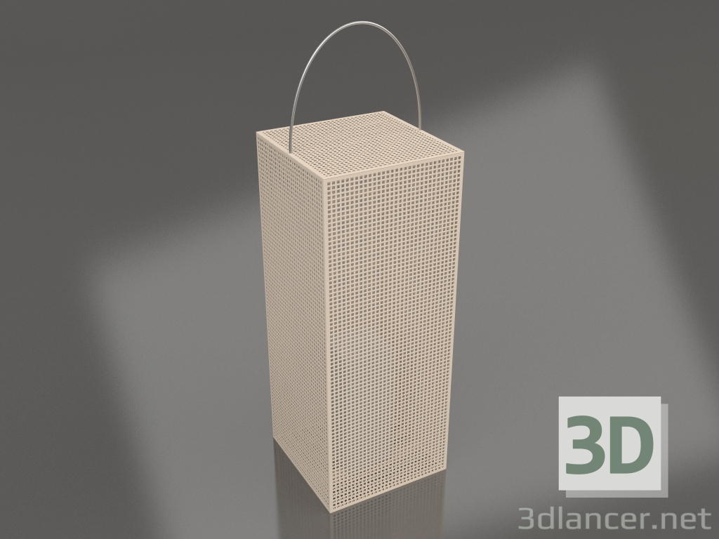 modello 3D Scatola portacandele 4 (Sabbia) - anteprima