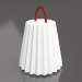 3d model Portable lamp (Red) - preview