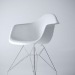Silla Eames DAR Blanco 3D modelo Compro - render