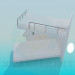 3d модель Двухярусная кровать – превью