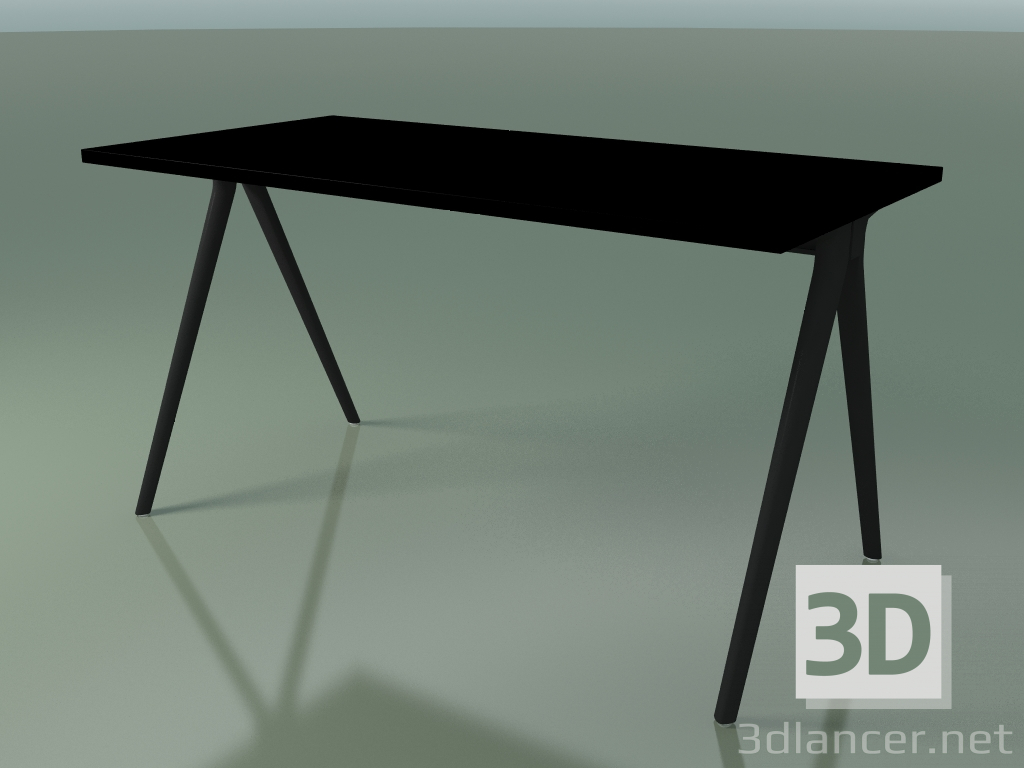 3d model Rectangular table 5407 (H 74 - 69x139 cm, laminate Fenix F02, V44) - preview
