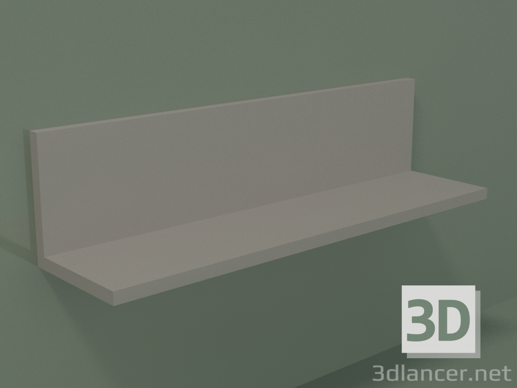3d model Shelf (90U20001, Clay C37, L 48, P 12, H 12 cm) - preview