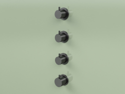 Conjunto de misturador termostático com 3 válvulas de corte (12 50, ON)