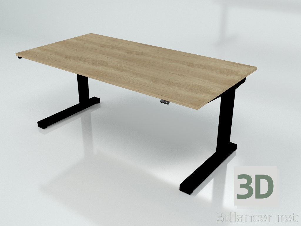3D modeli Çalışma masası Kompakt Sürücü CDR74 (1400x700) - önizleme