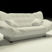 3 डी कपड़े सोफे "पर क्लिक करें-Klak" मॉडल खरीद - रेंडर