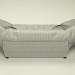 3d Sofa "click-Klak" fabric model buy - render