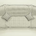 modello 3D di Tessuto divano click-Klak comprare - rendering