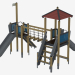 3D modeli Çocuk oyun kompleksi (K1206) - önizleme