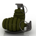 3D el bombası modeli satın - render