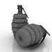 3D el bombası modeli satın - render