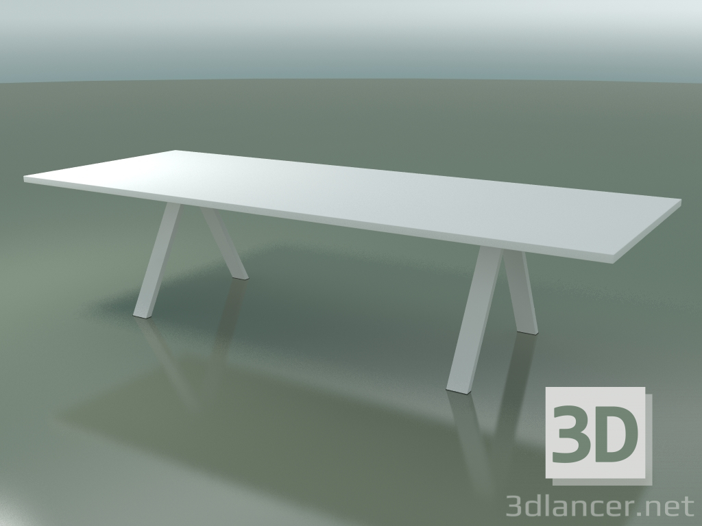 3D Modell Tisch mit Standardarbeitsplatte 5003 (H 74 - 320 x 120 cm, F01, Zusammensetzung 1) - Vorschau