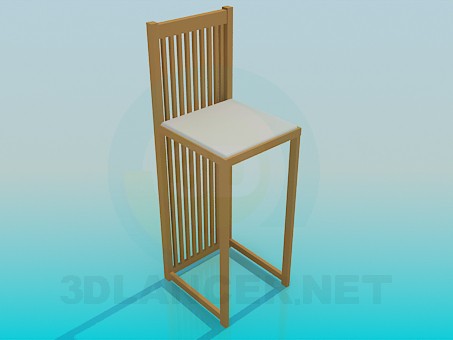 modello 3D La sedia originale - anteprima