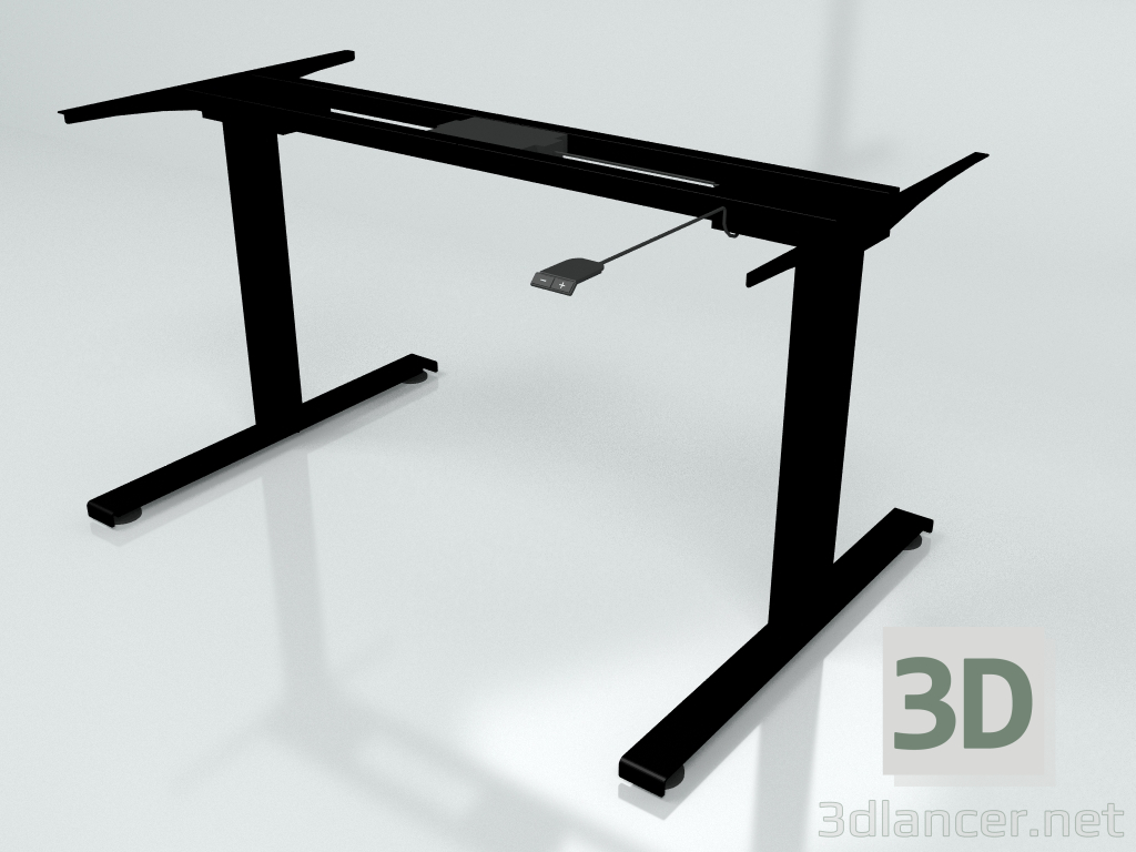 modello 3D Telaio per tavolo Ergomaster Frame FSL600 (1160x790) - anteprima