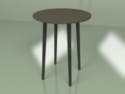 Mini table Spoutnik (marron foncé)
