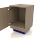 Modelo 3d Mesa de cabeceira (aberta) TM 04 (400x400x600, cinza madeira) - preview