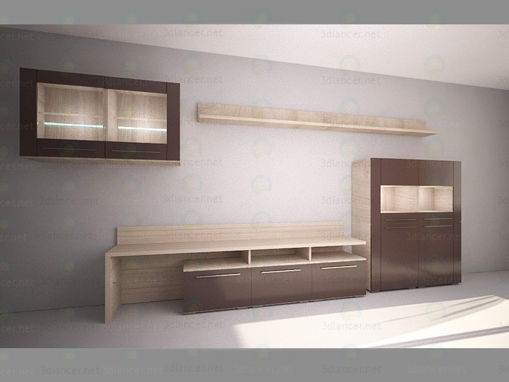 3d model Case furniture Solo - preview