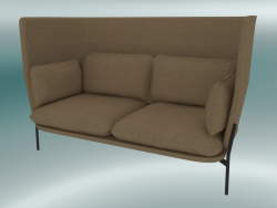 Sofa Sofa (LN6, 90 x 180 H 115 cm, warme schwarze Beine, Hot Madison 495)