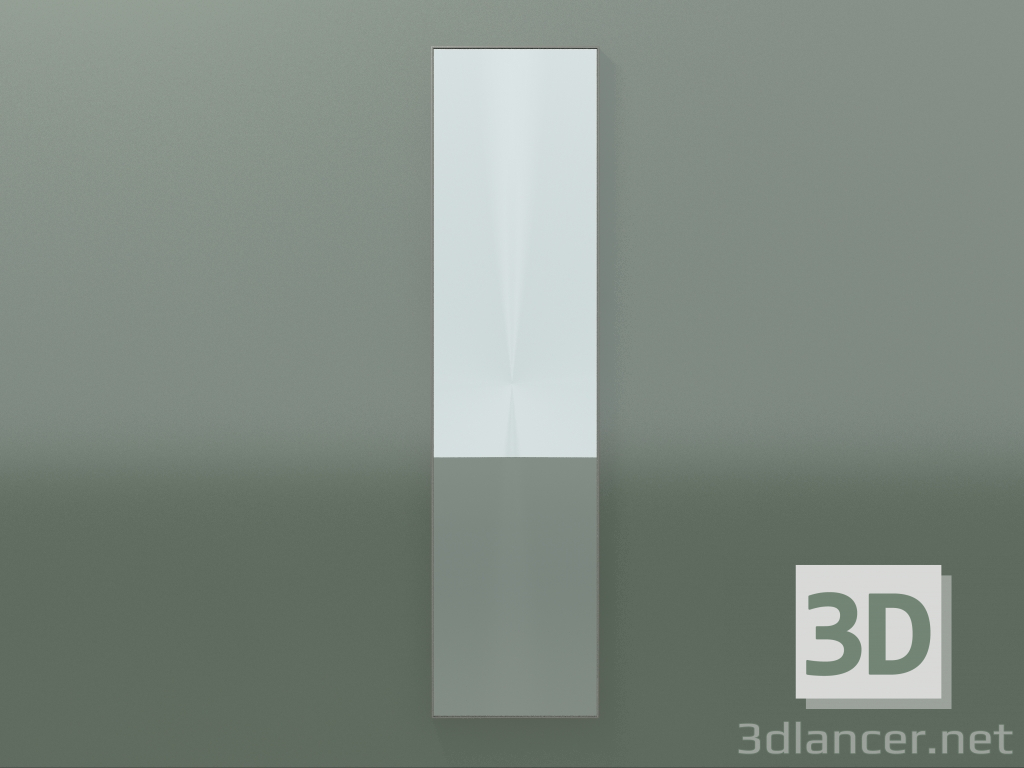 3D modeli Ayna Rettangolo (8ATBH0001, Kil C37, H 192, L 48 cm) - önizleme