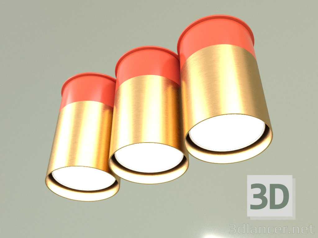 3D modeli Spot BP 6345-3 (Altın) - önizleme