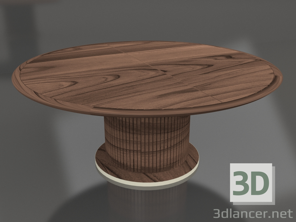 3 डी मॉडल डाइनिंग टेबल फुल टेबल राउंड 180 - पूर्वावलोकन