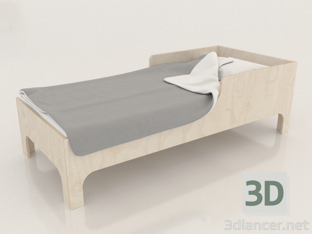 3d модель Ліжко MODE A (BNDAA0) – превью