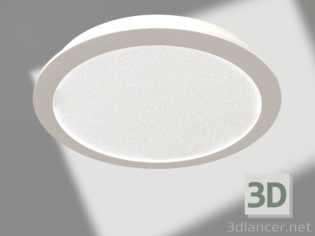 3D Modell Lampe DL-BL225-24W Weiß - Vorschau