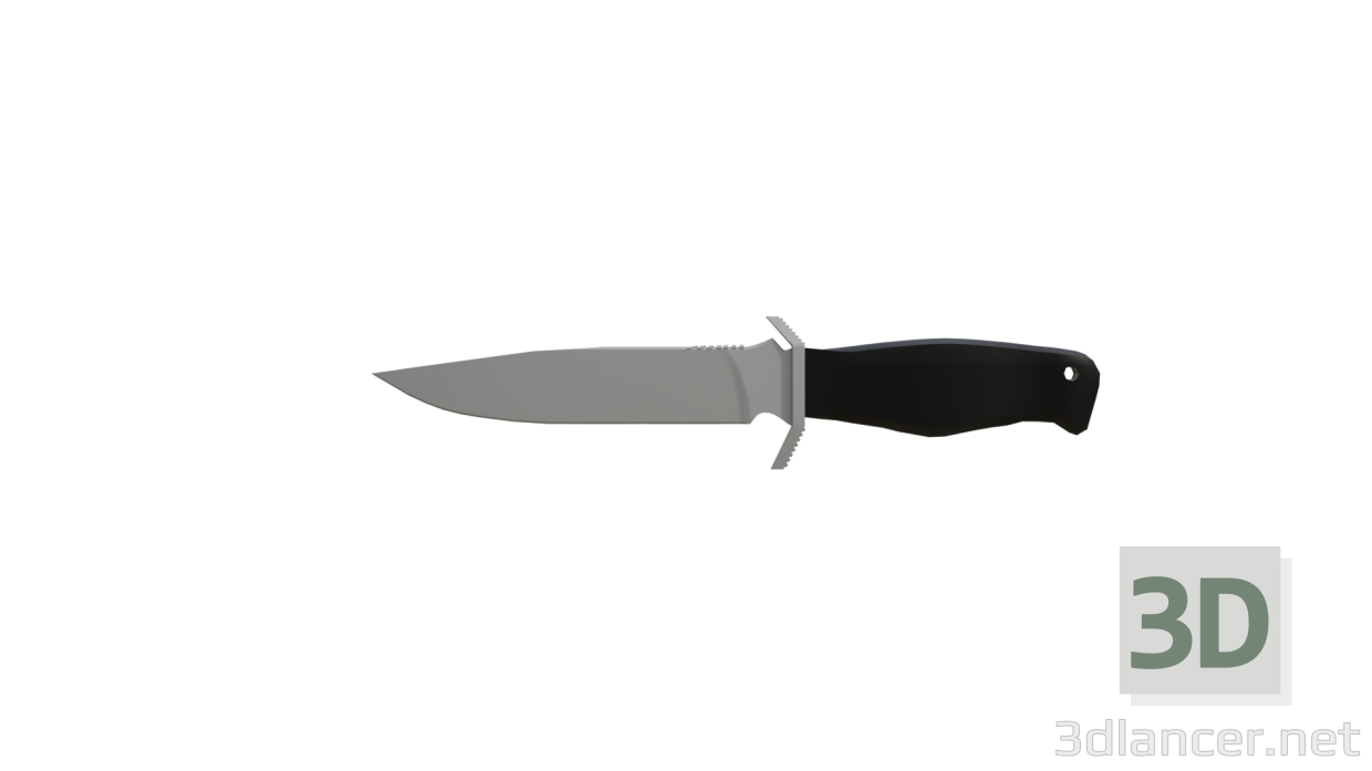 modèle 3D Couteau de combat SMERSH-5 - preview