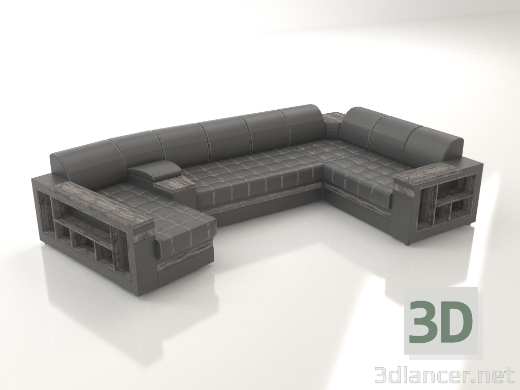 3d model Sofá Ritis - vista previa