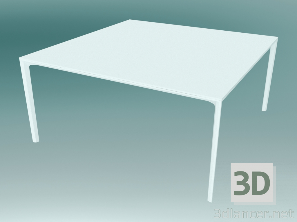 3D Modell Bürotisch ADD T (Quadratisch 160X160X74) - Vorschau