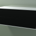 3D Modell Doppelbox (8AUECB01, Gletscherweiß C01, HPL P06, L 120, P 50, H 48 cm) - Vorschau