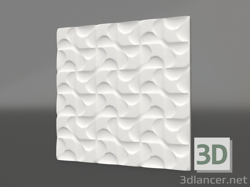 3D modeli 3 boyutlu panel M-43 - önizleme