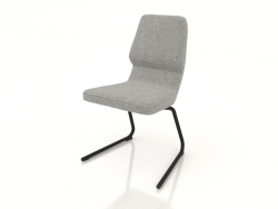 Cadeira com pernas cantilever D25 mm