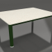 3d model Coffee table 70×94 (Bottle green, DEKTON Danae) - preview