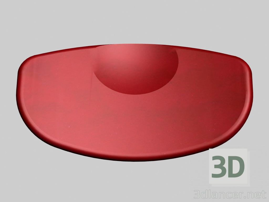 3D modeli Koltuk başlığına takılan mikrofonlu Arnica - önizleme