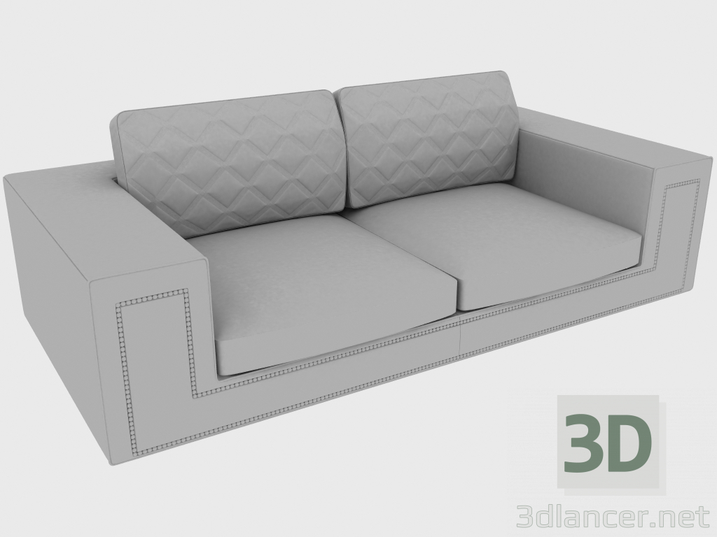 modèle 3D Canapé HELMUT SOFA (235x113xH80) - preview