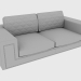 3d model Sofa HELMUT SOFA (235x113xH80) - preview