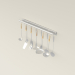 3d model Set of kitchen utensils - preview