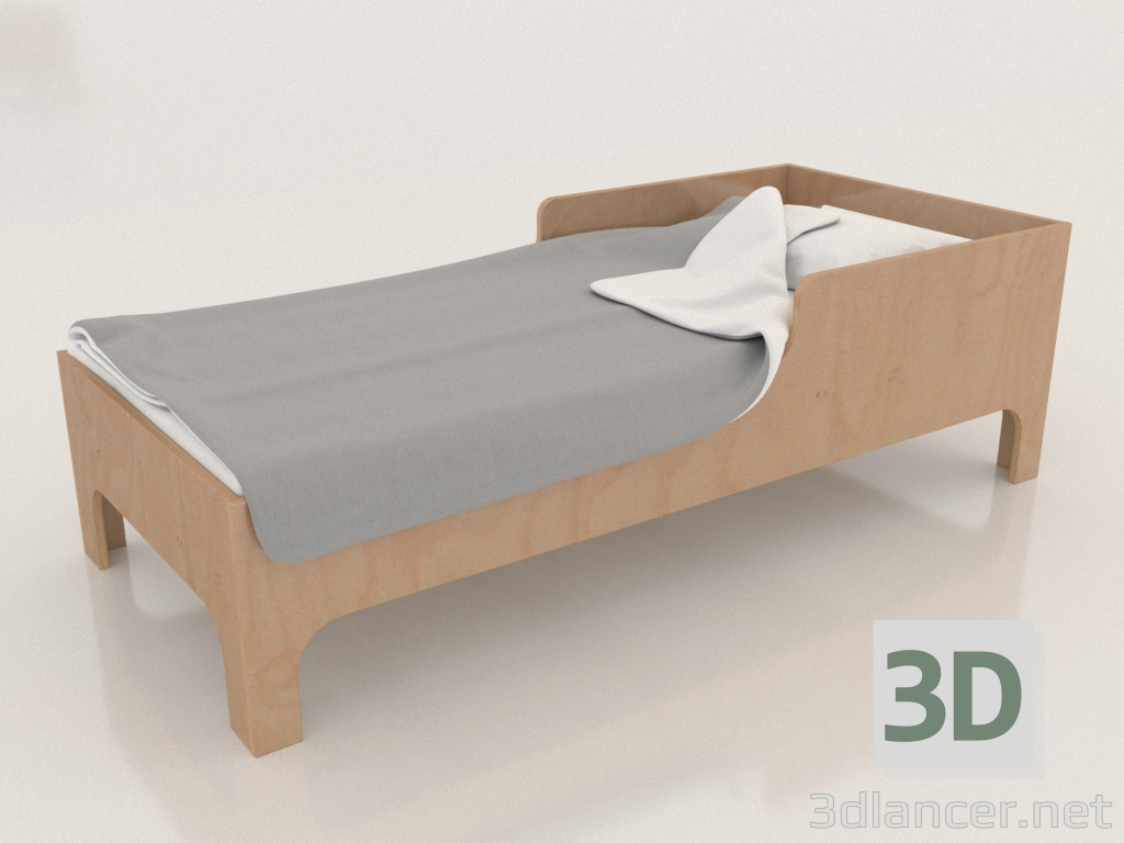 3d модель Ліжко MODE A (BVDAA0) – превью