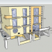 3d model Casa de huéspedes - vista previa