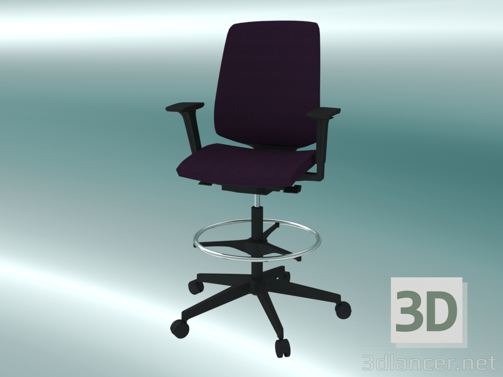 3d model Bar stool (330ST P61) - preview