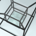 Mesa de centro cuadrada 3D modelo Compro - render