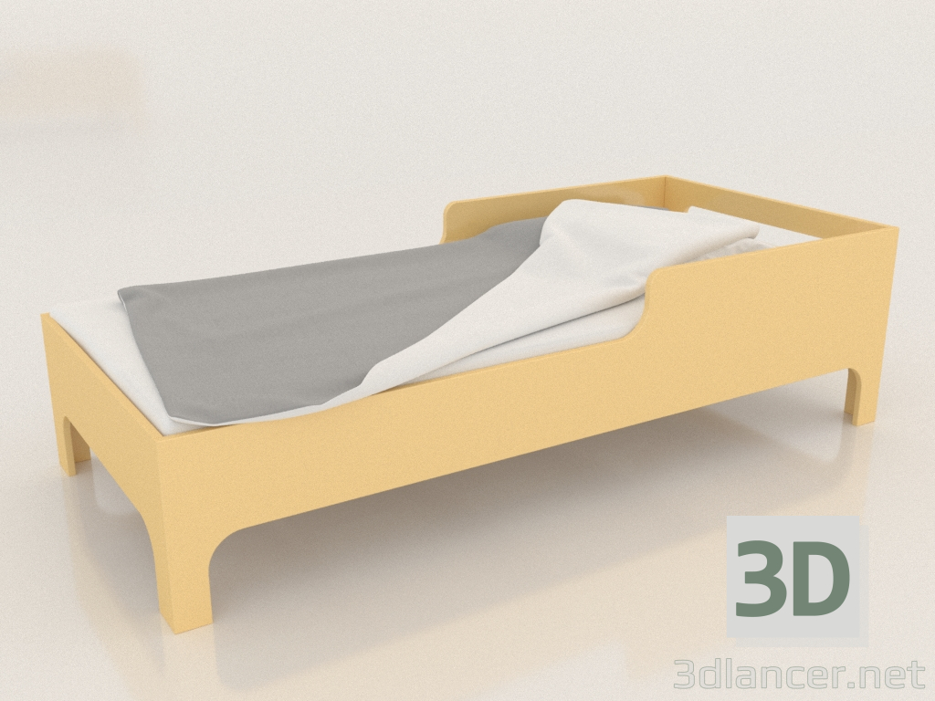 3d модель Ліжко MODE A (BSDAA1) – превью