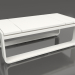 modello 3D Tavolino 35 (DEKTON Zenith, Grigio agata) - anteprima