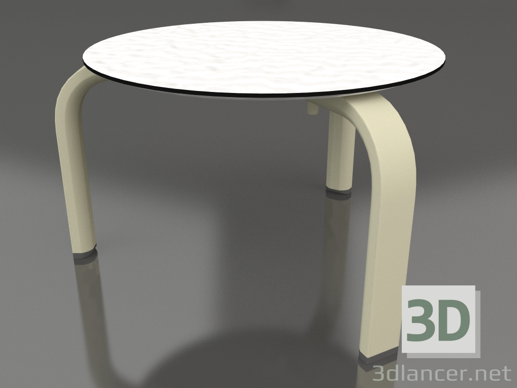 3d model Side table (Gold) - preview