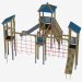 modello 3D Complesso di giochi per bambini (K1404) - anteprima